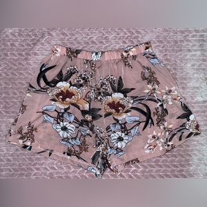 SHEIN floral shorts